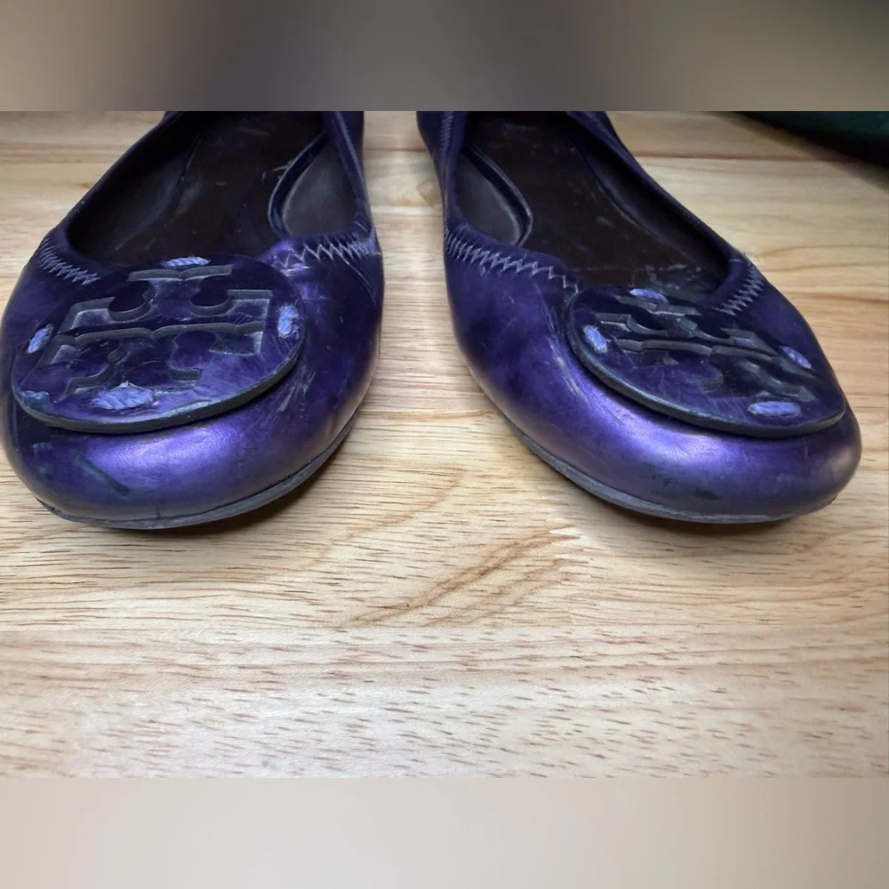 Tory Burch leather ballet